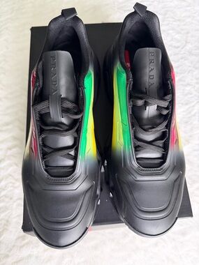 Authentic Prada Collision Cross low-top sneakers